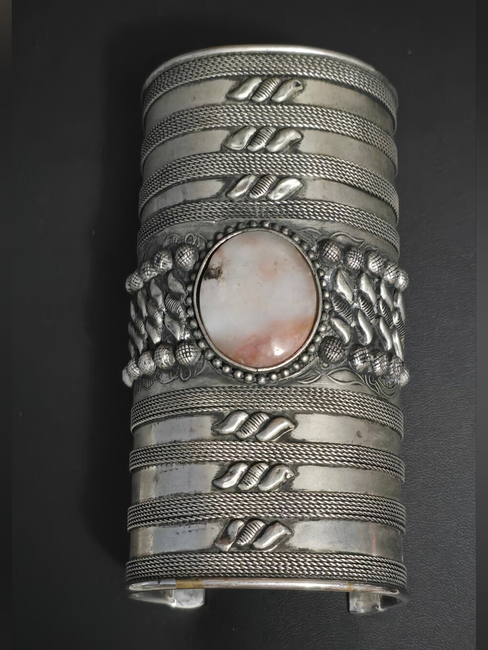 Central Asian/Afghan Kuchi Style 5" Tribal Cuff Bracelet